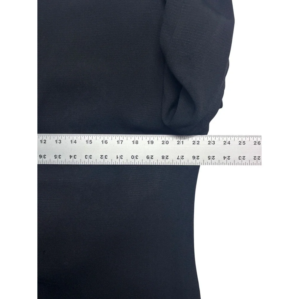 vtg Gianfranco Ferre 42R 36x30 Black Tuxedo Suit Double Breasted Italy Pleated